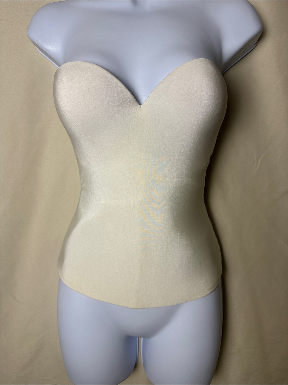 Strapless Ivory Shaping Bustier - Smooth Sculpting Bra